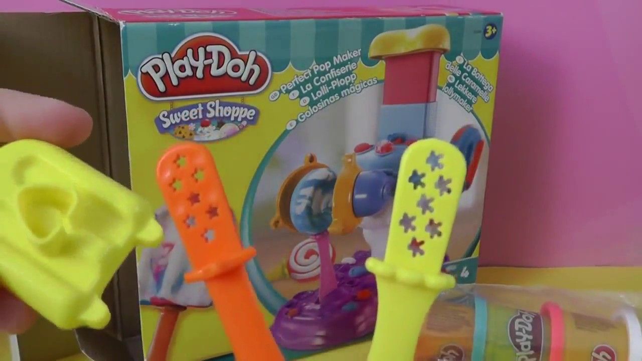 Fabrica De Paletas De Playdoh - Hacemos Paletas De Helados Con Plastilin | Paletas de helado, Paletas, Helados