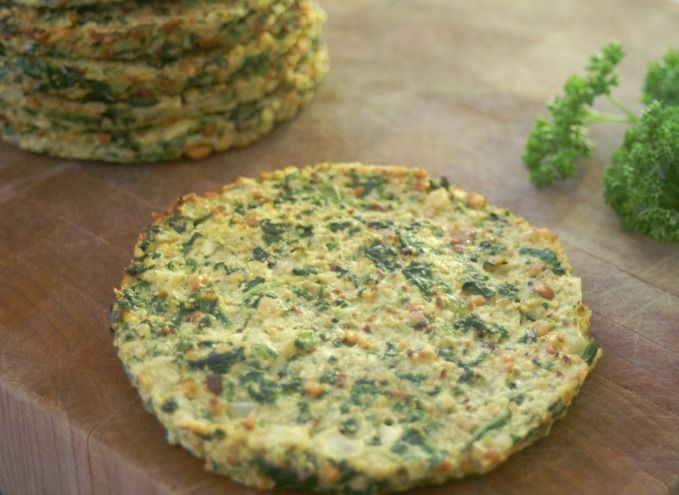 Paleo Cauliflower And Spinach Breakfast Bread Recipe Food