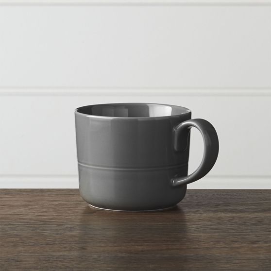 Hue Koyu Gri Kupa Grey Mugs Mugs Grey Tea Cups