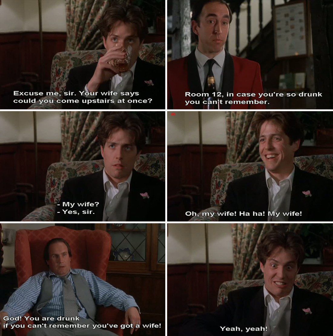 Four Weddings And A Funeral. Romantic comedy, Movies