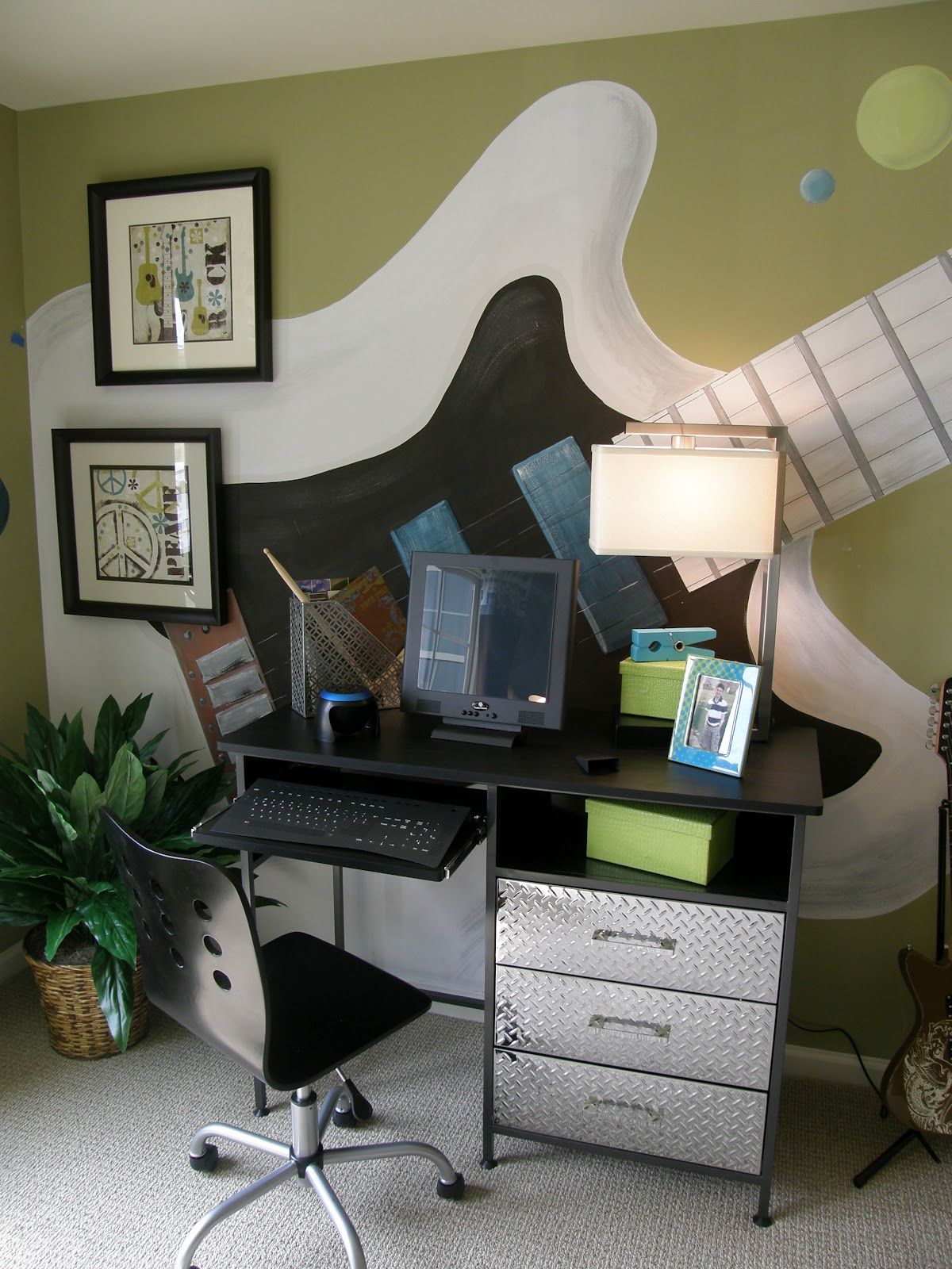 Image result for guitar Teenage Boy Bedroom Ideas