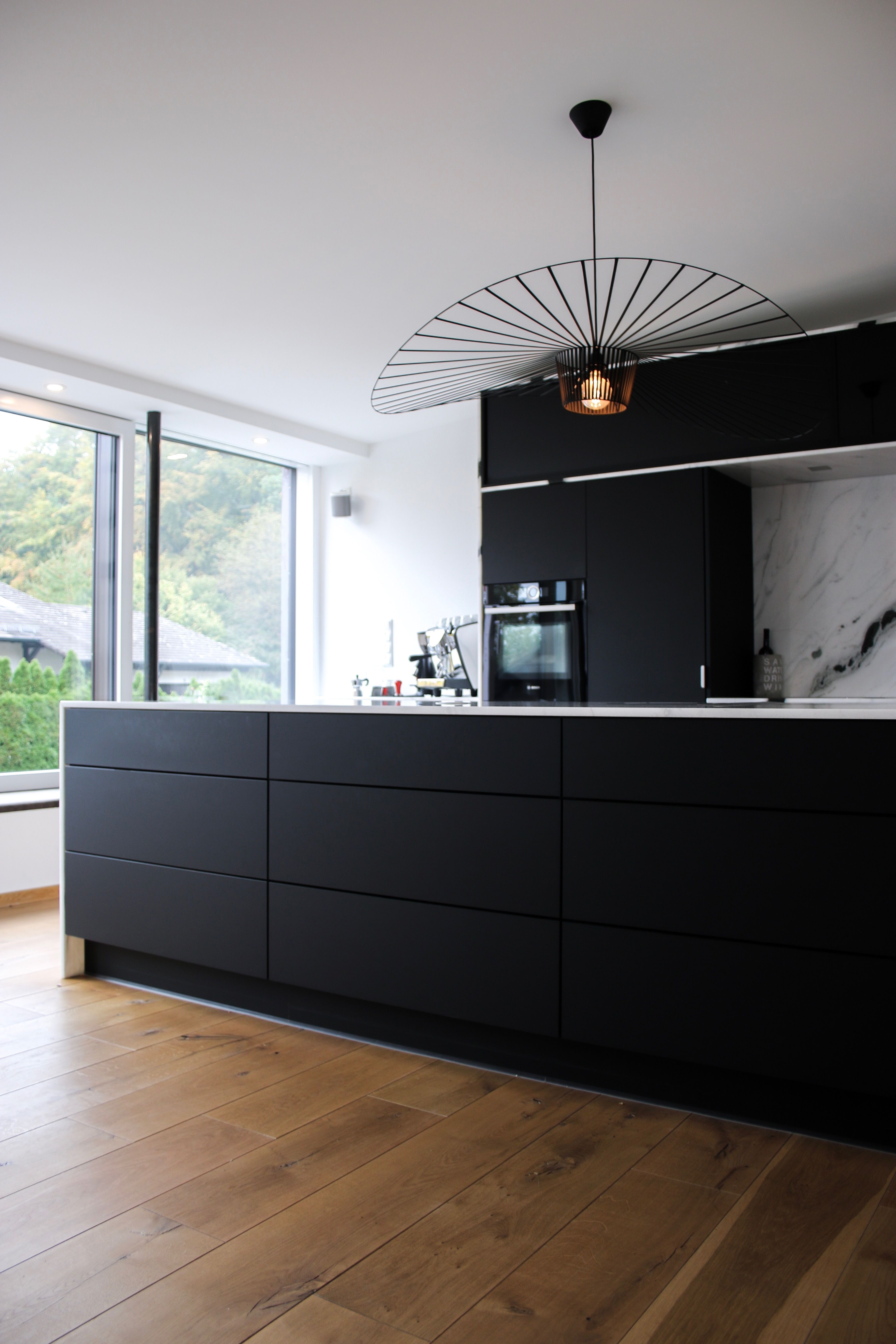 Loft Design Kitchen Küche schwarz, Küchen ideen, Küche