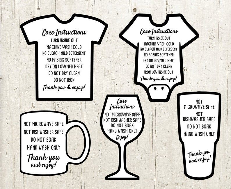 Download Care Instructions SVG Bundle, Care Cards SVG Shirt Care SVG Washing Instruction Svg Tumbler Care ...