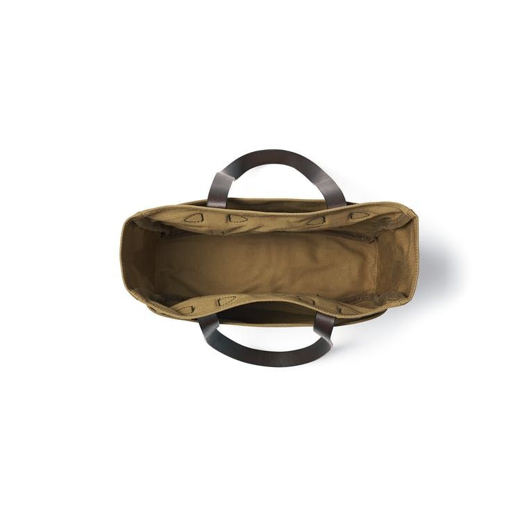 Tote Bag Without Zipper In Tan Top View Messenger Tote Filson Tan Top tote-bag-without-zipper-in-tan-top-view-messenger-tote-filson-tan-top