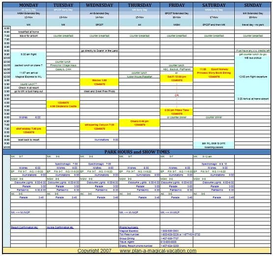 trip planner spreadsheet under fontanacountryinn com ways to use excel to plan a vacation