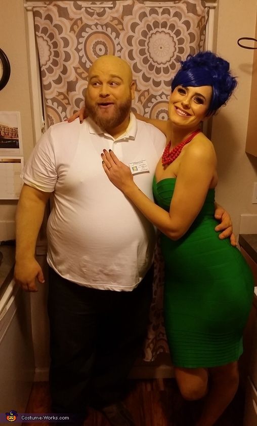 Marge And Homer Simpson Halloween Costume Contest At Costume Works Com Marge Simpson Costume Simpsons Costumes Homer And Marge