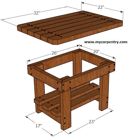 Pin On Future Home Pin On Future Home, Pallet Side Table Plans