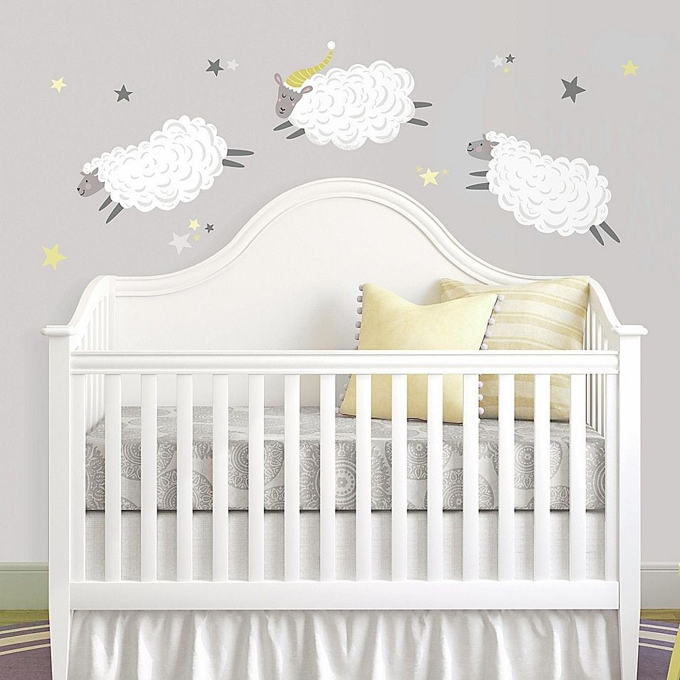Roommates Counting Sheep Peel And Stick Wall Decal Roommates Counting Sheep Peel And Stick Wall Decal