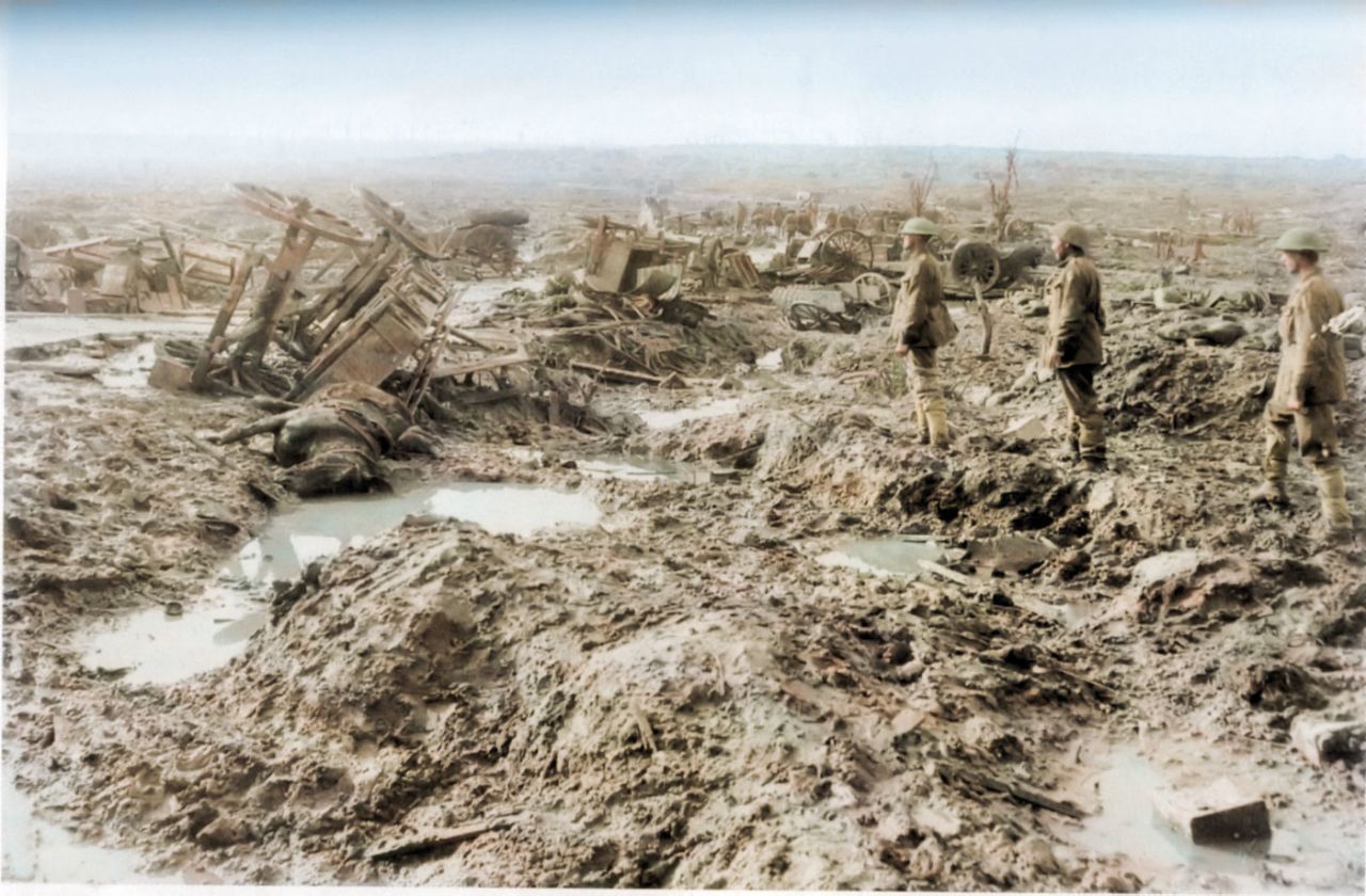Devastation Of The Battlefield WW1 World War One First World Battle Devastation Of The Battlefield WW1 World War One First World Battle