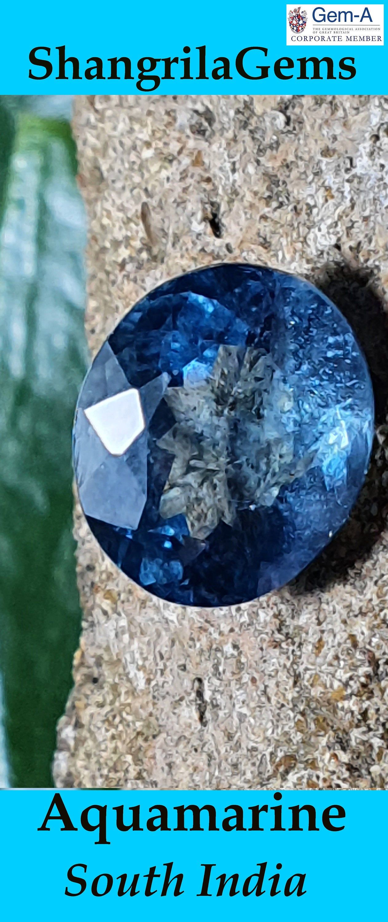 43mm Larimar cushion oblong cabochon 66ct 43 by 30 by 4.5mm