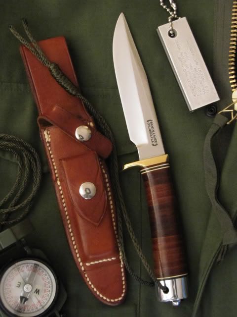 Randall Knives - Model 5 .... My father had one of these made for ...