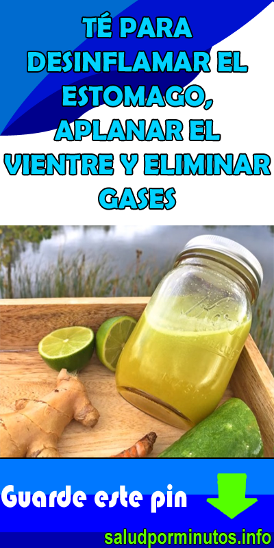 Algo bueno para desinflamar el vientre