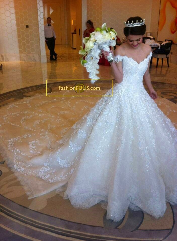 marian rivera wedding gown