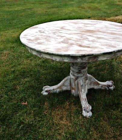 Cross Leg Spherical Eating Desk Whitewashed Teak 160