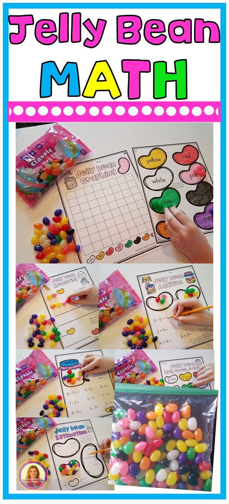 Jelly Bean Math and Other Spring Activities Spring math activities