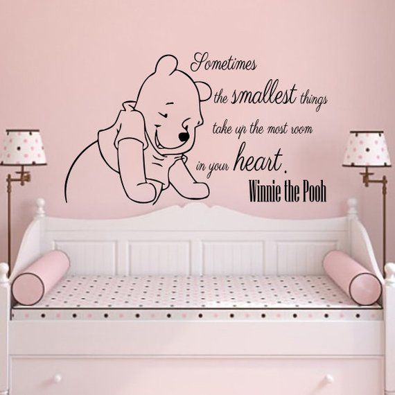 Winnie the Pooh Bear Nursery Girl Boy Bedroom Wall Art Stickers Decals Vinyl Hom Winnie the Pooh Bear Nursery Girl Boy Bedroom Wall Art Stickers Decals Vinyl Hom