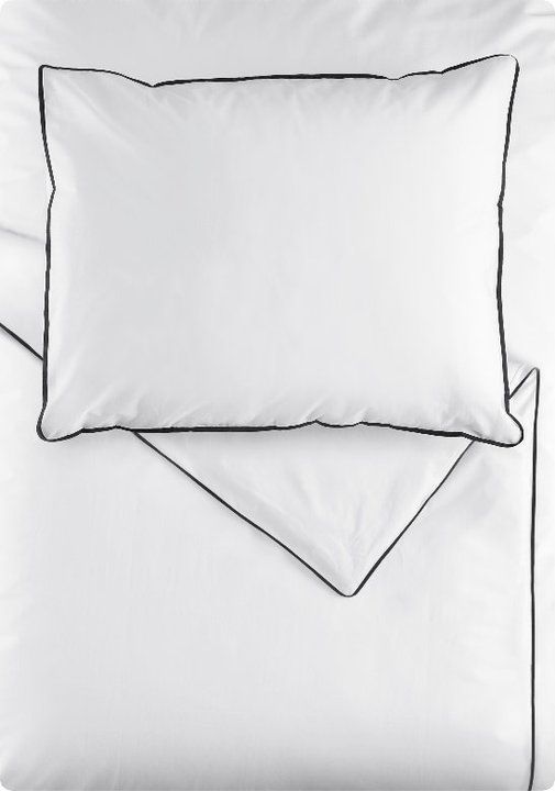 Love The Piping Bed Linens Luxury Grey Linen Bedding Black Sheets
