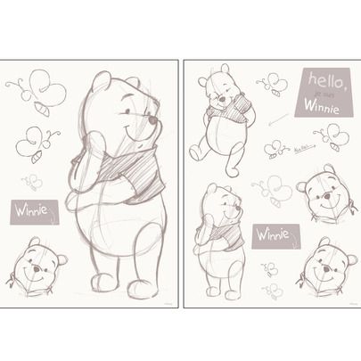 Chambre Blanche Stickers Avec Images Stickers Winnie Winnie