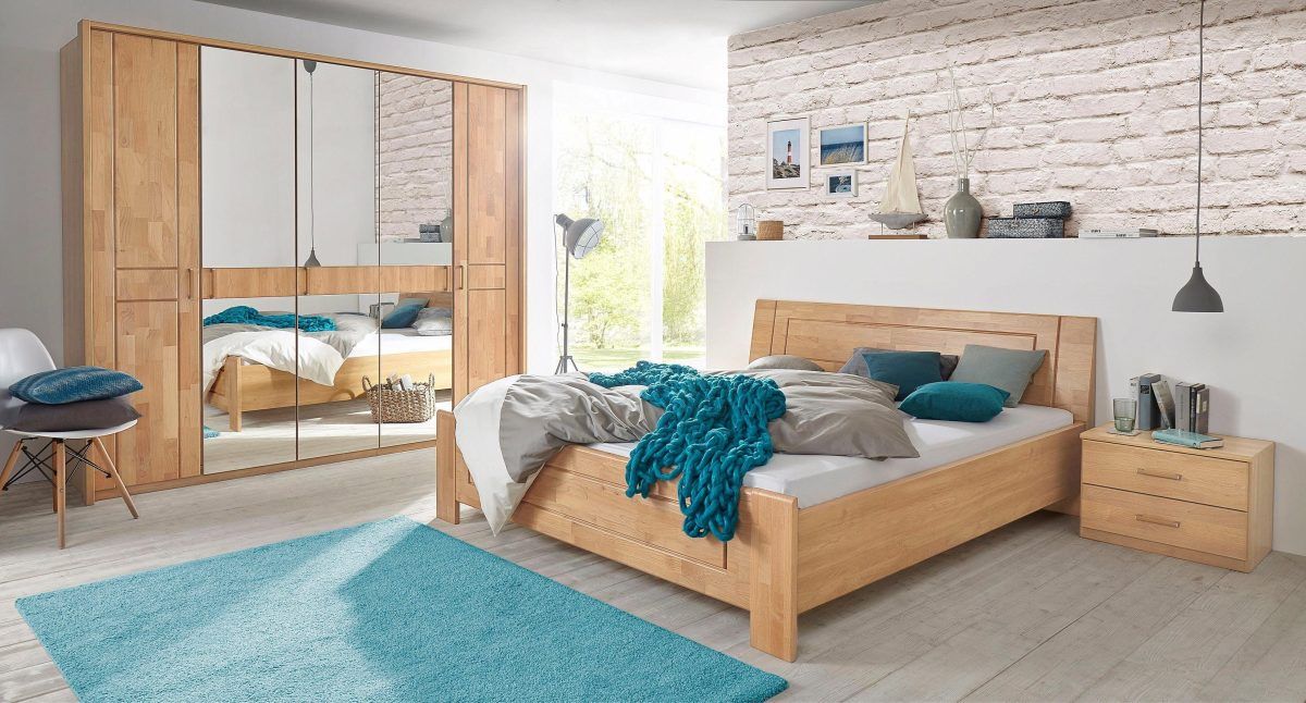 Rauch rauch STEFFEN Schlafzimmer-Set (4-tlg), natur, mit - schlafzimmer komplett set Rauch rauch STEFFEN Schlafzimmer-Set (4-tlg), natur, mit - schlafzimmer komplett set