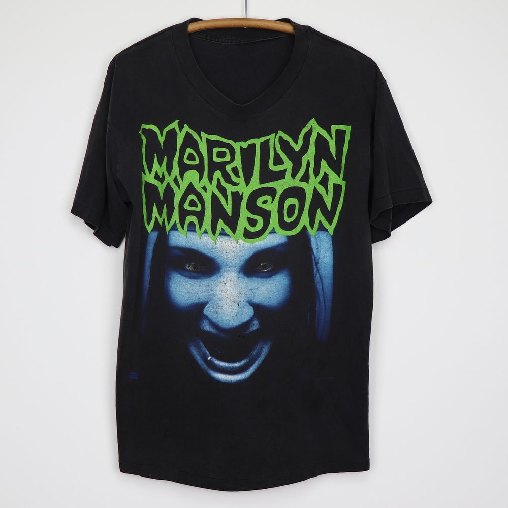 Vintage Marilyn Manson 1994 Band T-Shirt Reprint XL A676