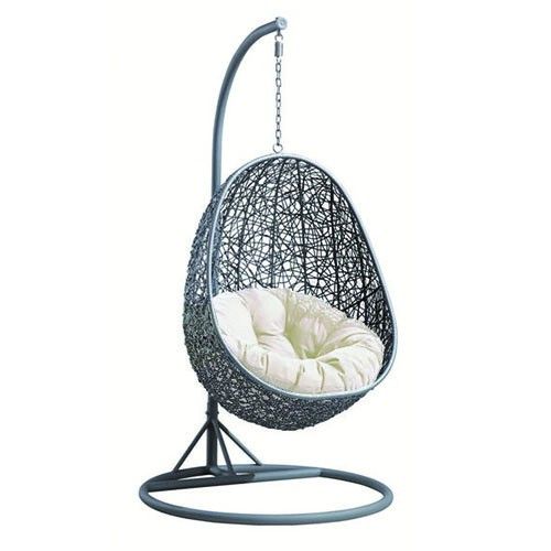 milan direct avalon pe rattan hanging egg pod chair home
