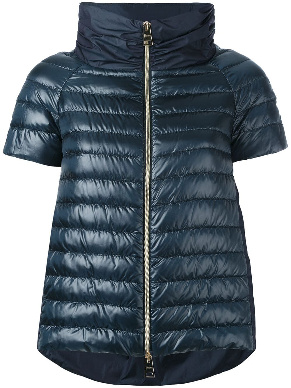 short sleeve padded jacket