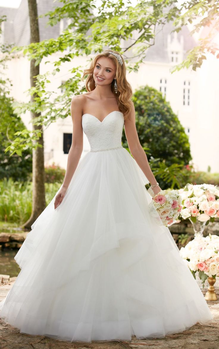 Prinzessin-Brautkleid Mit Mehrschichtigem Rock #love #instagood #photooftheday #fashion #beautiful...