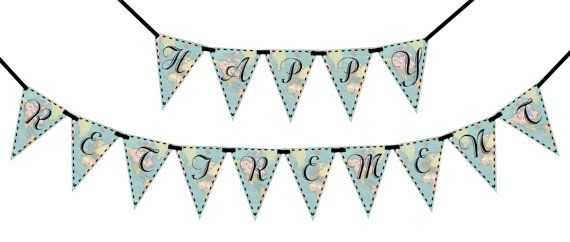 happy retirement vintage map printable party banner and decoration printable retirement banner