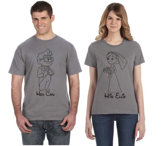 carl and ellie shirts