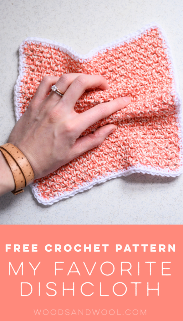 Try out this fun and easy dishcloth pattern. It's the perfect quick crochet project for crocheters of all levels! Stitch Crochet, Crochet Potholders, Knit Or Crochet, Crochet Gifts, Crocheted Item, Crotchet, Crochet Dress, Crochet Tops, Kids Crochet