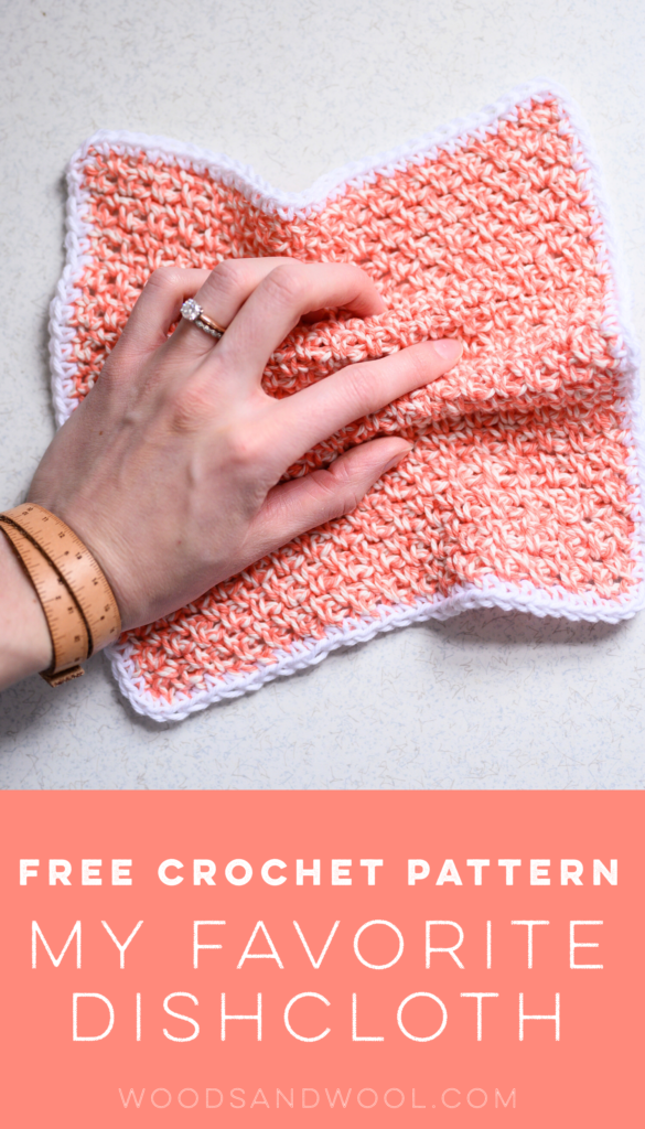 Free Crochet Pattern: My Favorite Dishcloth