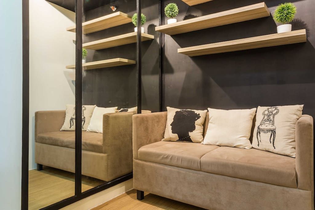 Comfy 2-seater sofa | TINY SPACES | Pinterest | Makati City, Manila ... Comfy 2-seater sofa | TINY SPACES | Pinterest | Makati City, Manila ...