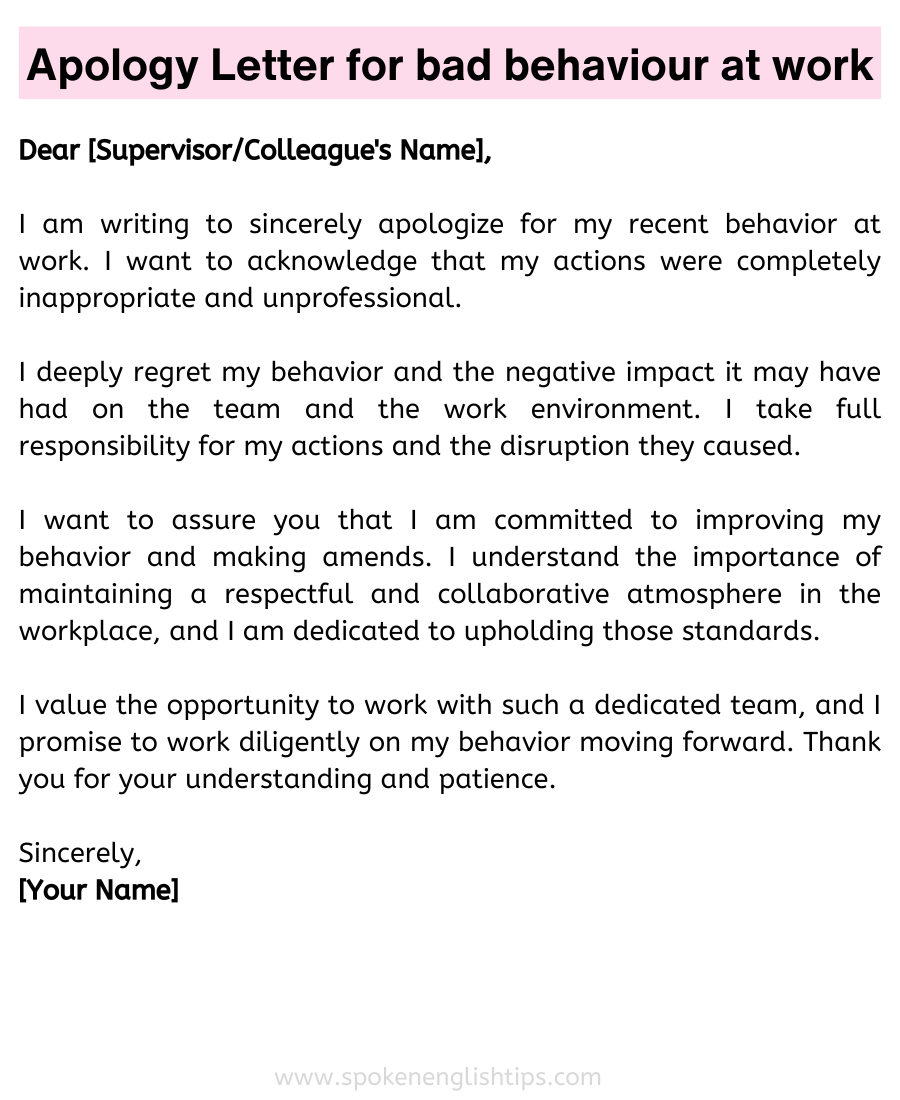 Apology Letter For Bad Behaviour At Work Lettering Deeply Regret apology-letter-for-bad-behaviour-at-work-lettering-deeply-regret