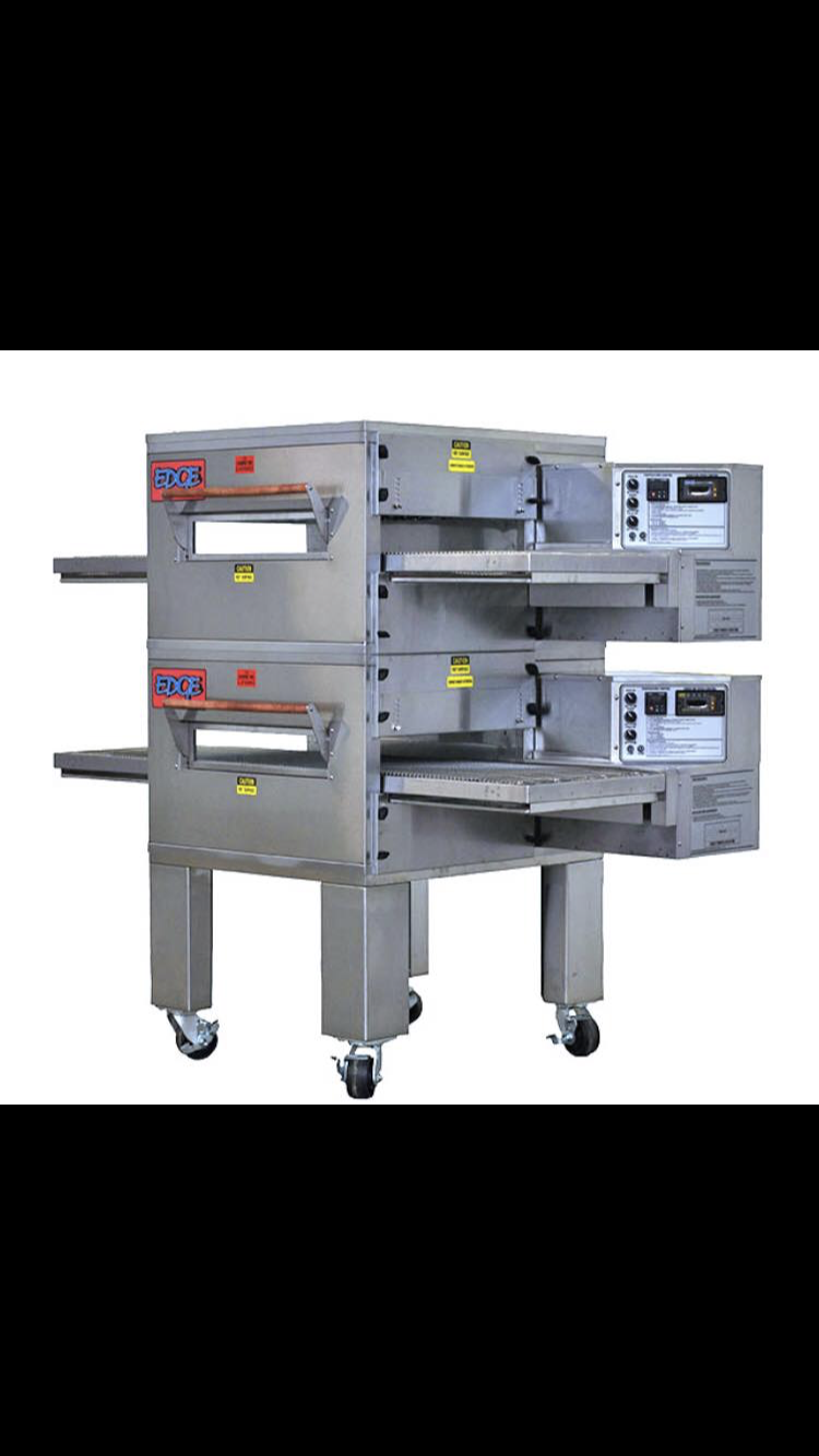 New American Edge 18” & 32” Gas Pizza Oven supplied by Sweetheat. Tel