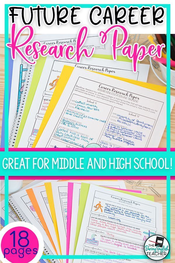 Research paper careers