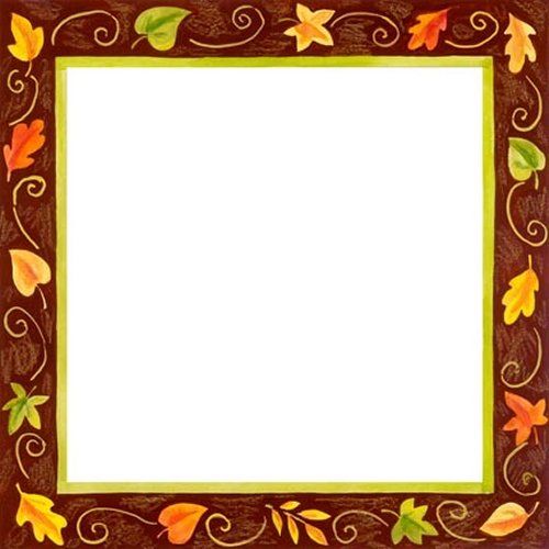 Fall Frame Fall Frames Frame Borders And Frames