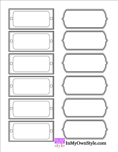 22 fabulous and free printables | Labels printables free, Printable labels, Magazine files