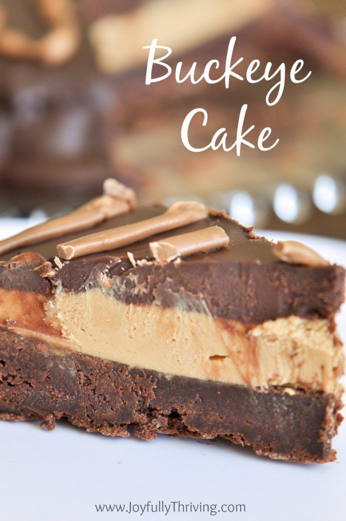 Peanut Butter Chocolate Buckeye Cake Peanut Butter Chocolate Buckeye Cake