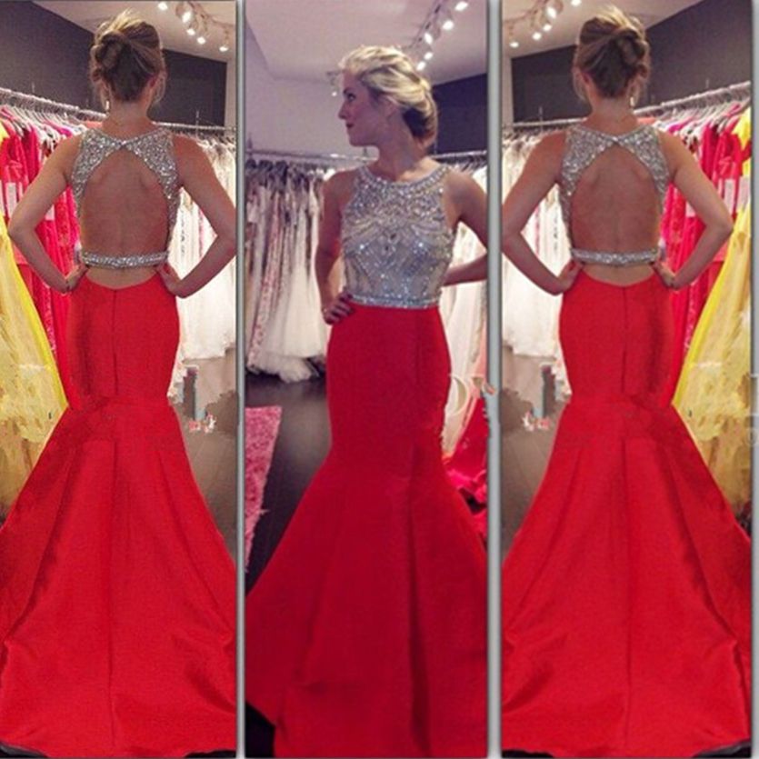Hot Red Evening Dresses