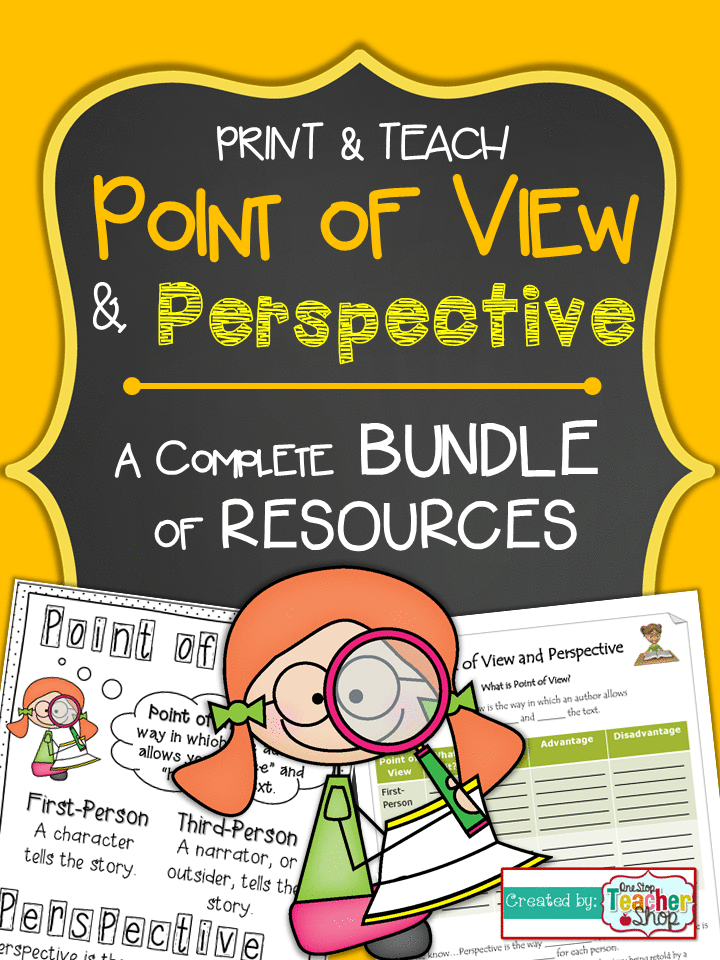 point of view and perspective lesson and activities powerpoint point of view powerpoint