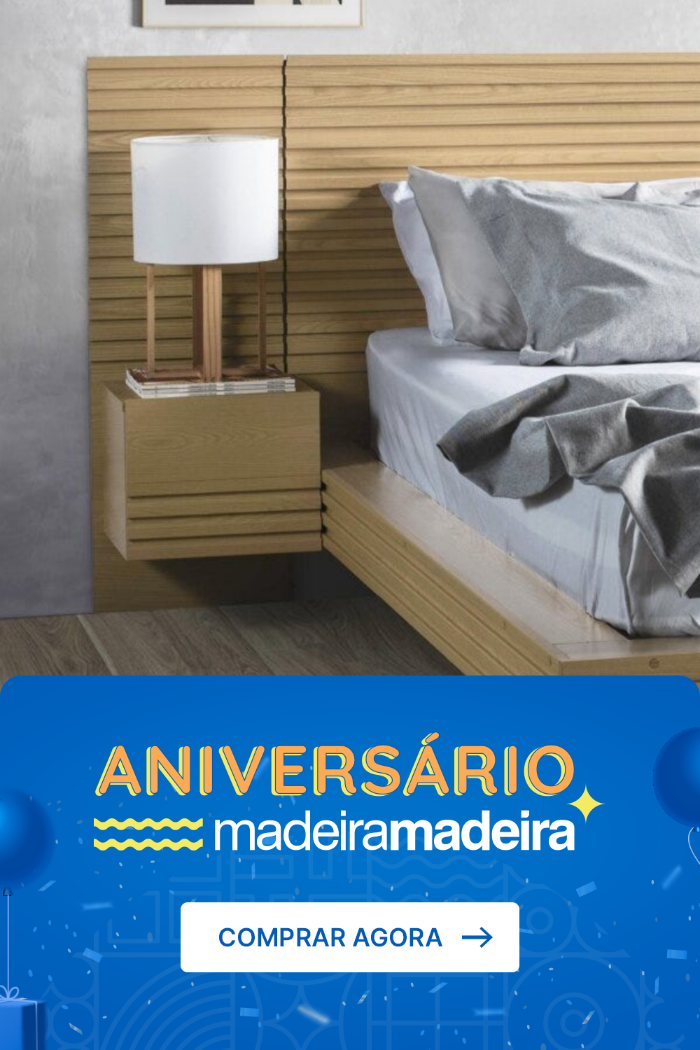 Ei, sabia que na MadeiraMadeira você pode comprar pelo Whatsapp? Mande uma mensagem que nossos consultores vão te ajudar na compra :) Products, Fern, Bed Headboards, Nightstands And Bedside Tables, Gadget