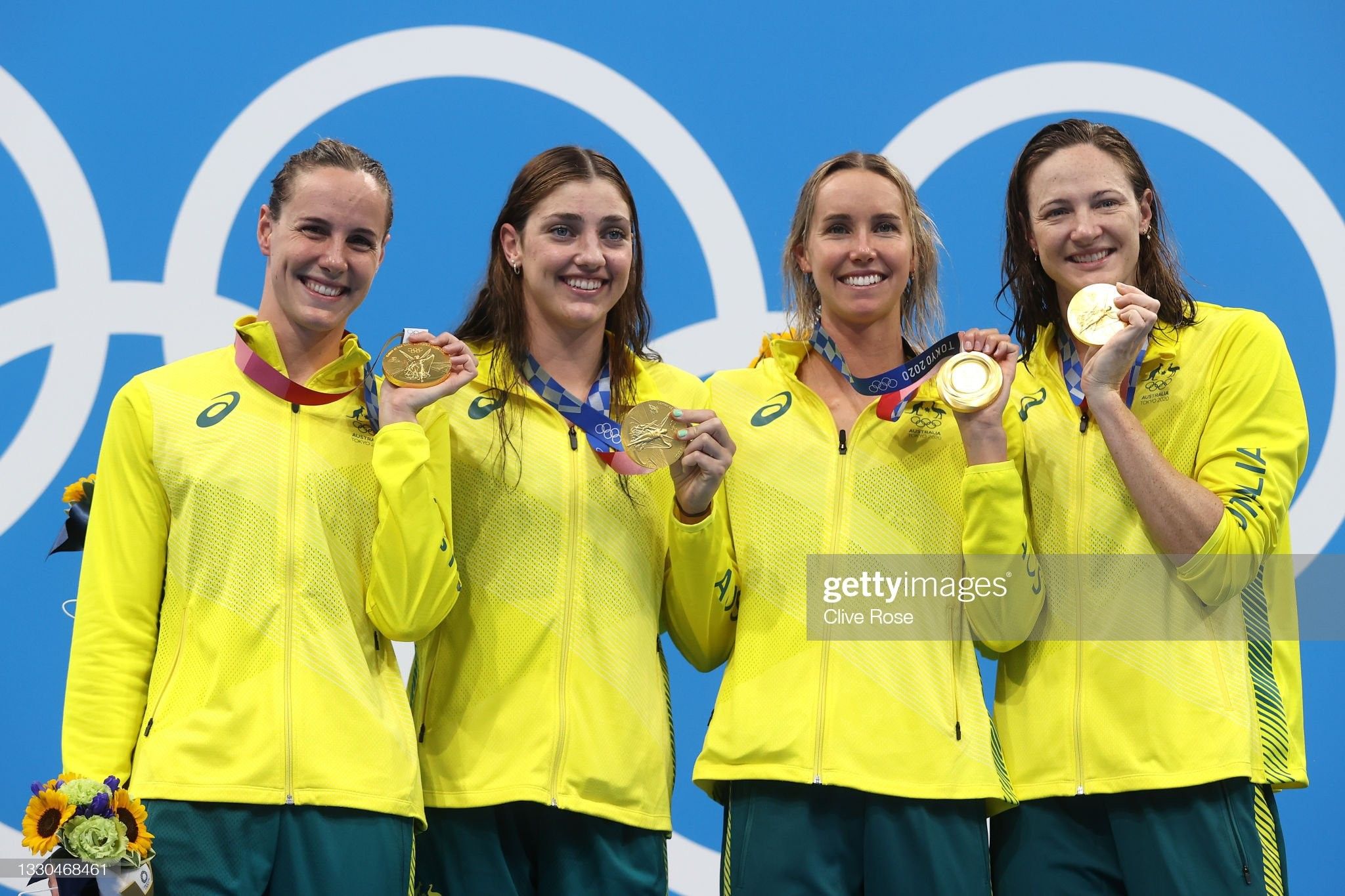 Australian women's Swim 🏊‍♂️ team win 🏆 the Gold Medal 🥇 the 2020
