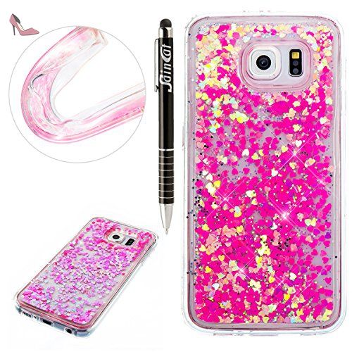 coque silicone samsung s6 paillettes