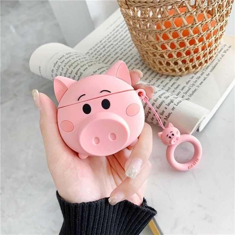 Pig and Cat AirPods Case in 2021 Airpod case Cute cases Pig and Cat AirPods Case in 2021 Airpod case Cute cases
