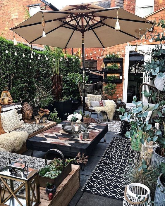 Boho Garten Design-Tipps
