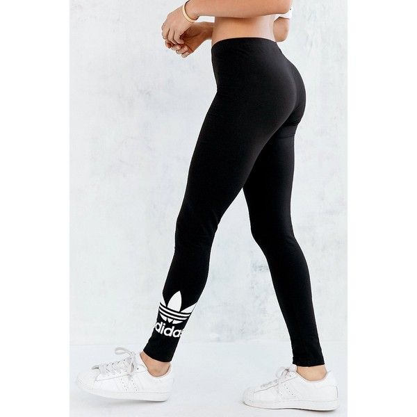 adidas Originals Trefoil Legging ($35) ❤ liked on Polyvore adidas Originals Trefoil Legging ($35) ❤ liked on Polyvore
