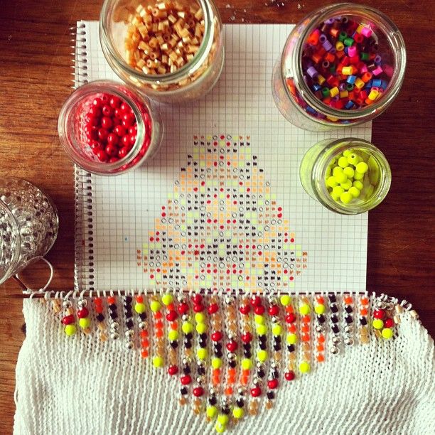 Masser af perler på gul stue #inspireretafbamseogkylling ... Gul stue