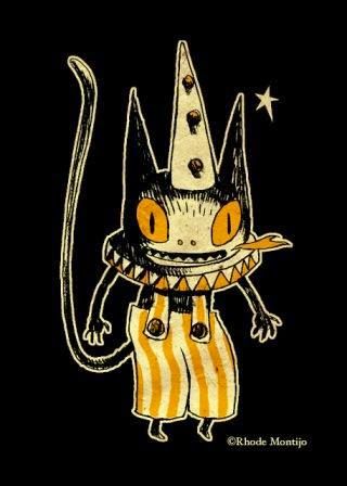 The Spooky Vegan: 31 Days of Halloween: The Art of Rhode Montijo Retro Halloween, Halloween Kunst, Halloween Artwork, Halloween Drawings, 31 Days Of Halloween, Halloween Cat, Vintage Halloween Images, Halloween Witches, Happy Halloween
