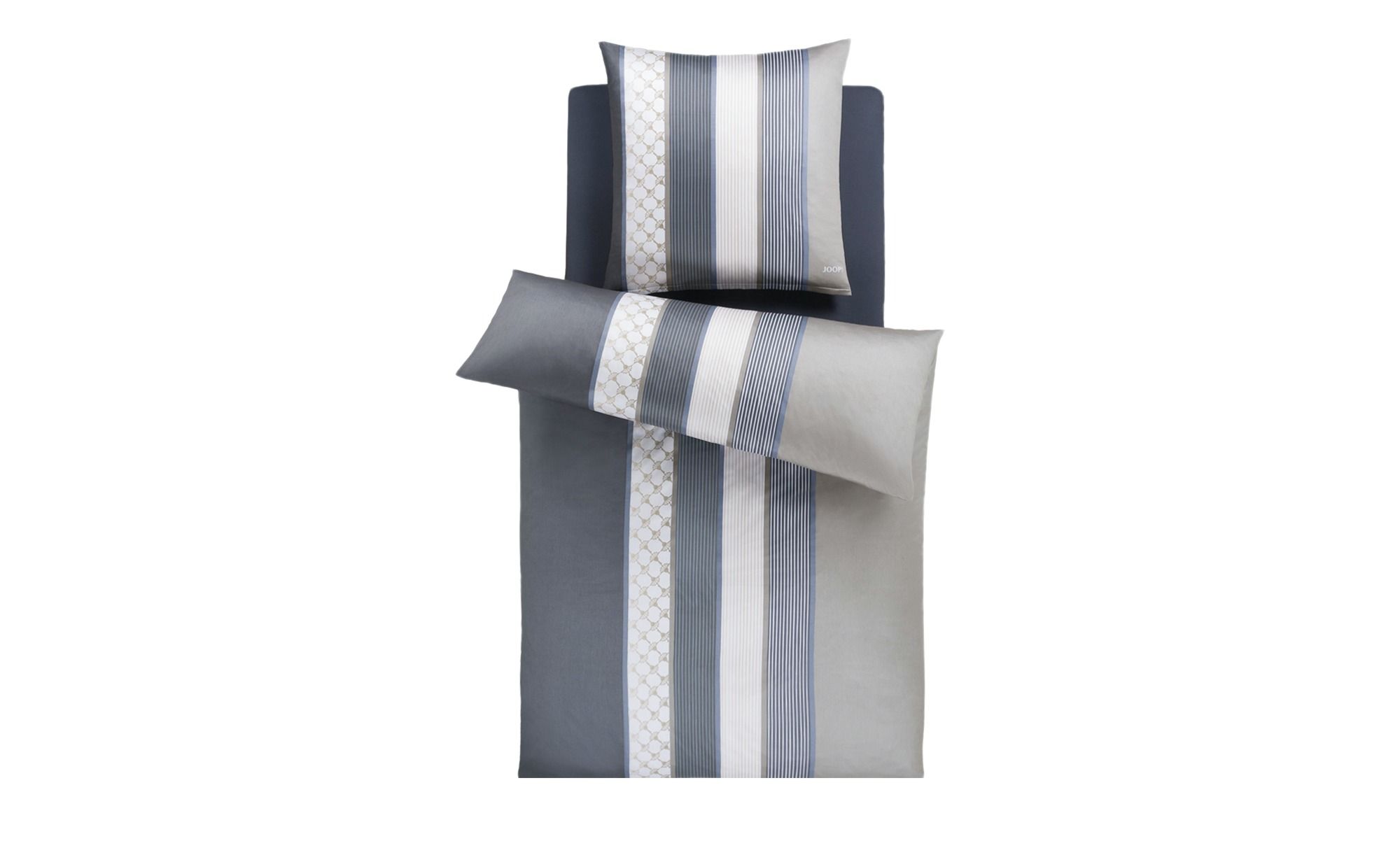 Joop Mako Satin Bettwasche 4069 Joop Cornflower Stripe Mako