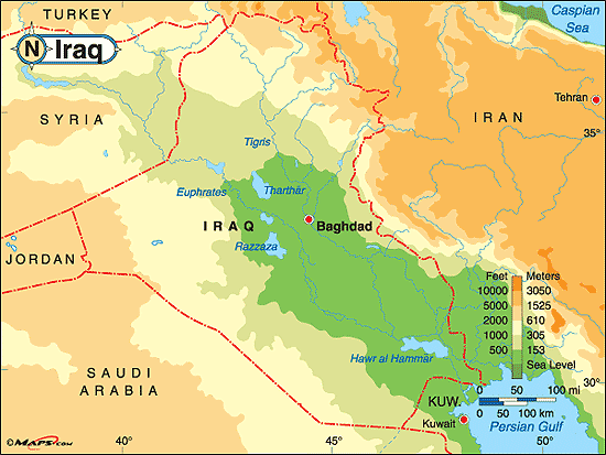 iraq map buscar con google